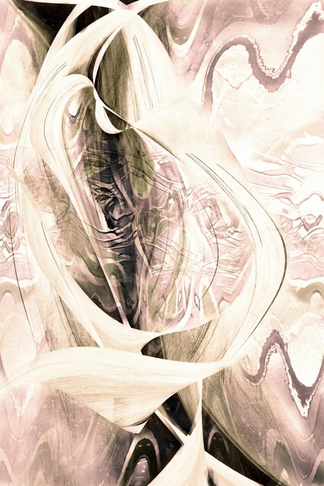 Graceful Organic Flow by Christina Sillen — canvas wall art