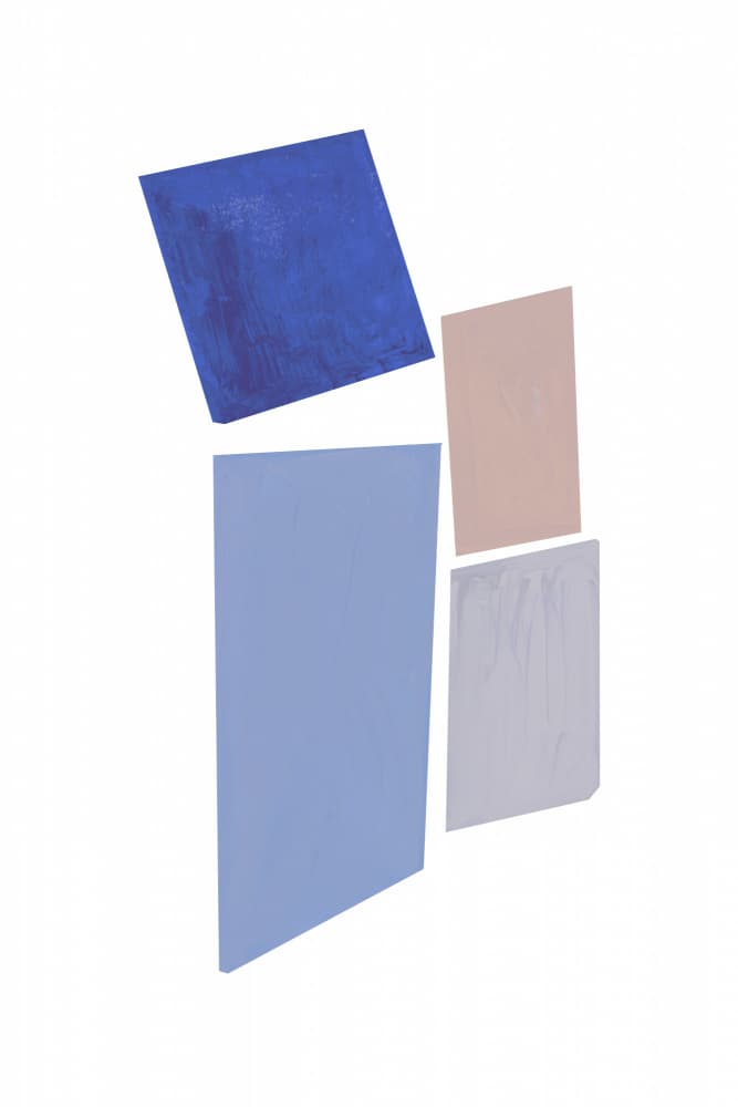 Subtle Geometric Forms by cartissi — canvas wall art