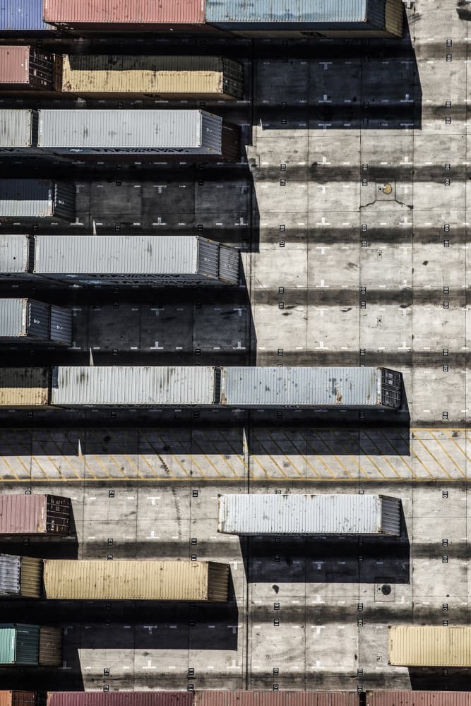 Geometry of Trade by Shot by Clint — canvas wall art