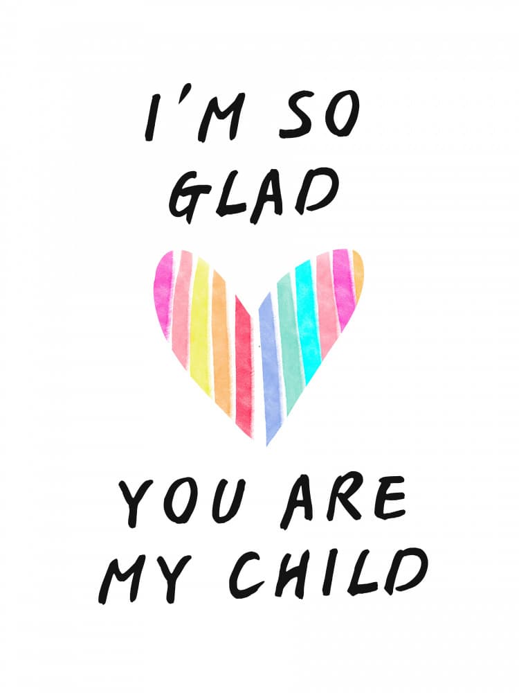 So Glad My Child by Ohkimiko — canvas wall art