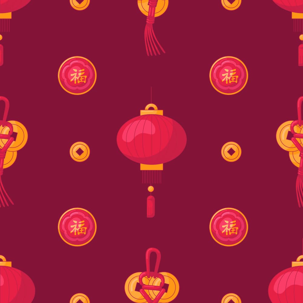 Traditional Chinese Blessings by Marika Barsrsind β canvas wall art