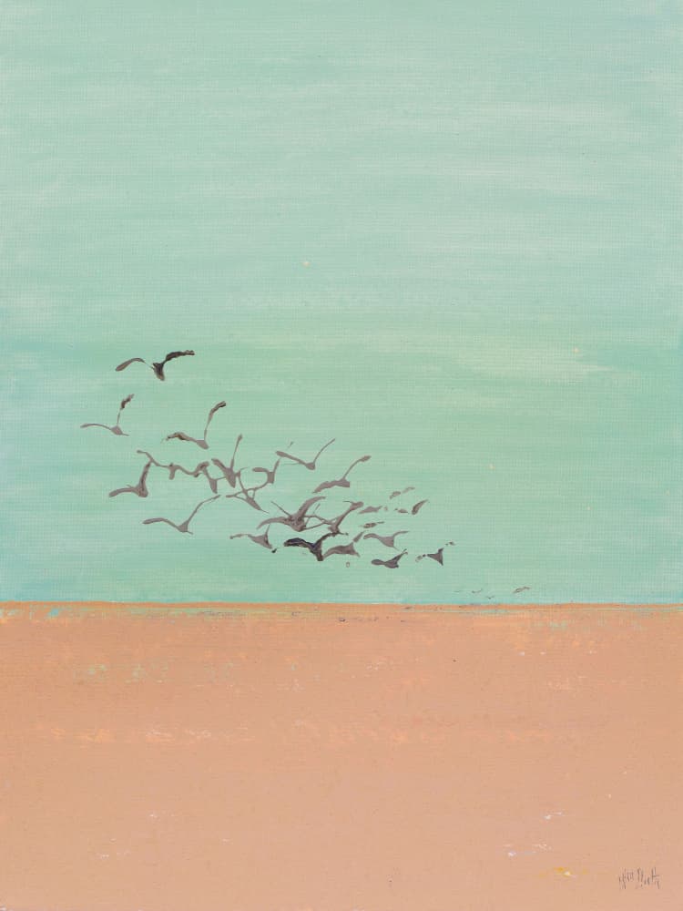 Peaceful Desert Flight by Wayne Sleeth — canvas wall art