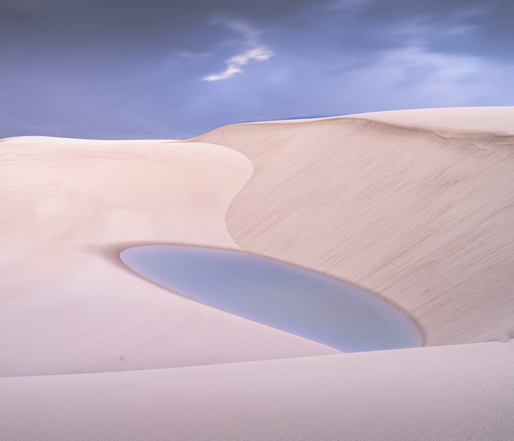 Desert Oasis Dunes by Robert Bolton — canvas wall art