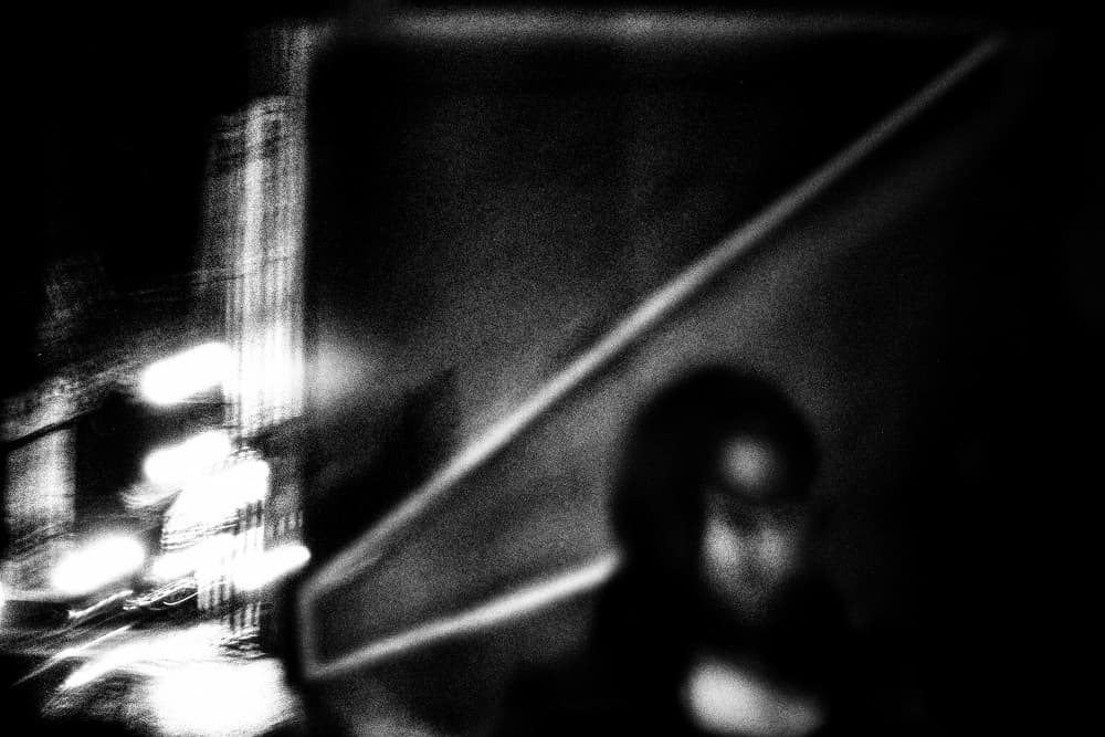 Mysterious City Figure by Paulo Abrantes — canvas wall art