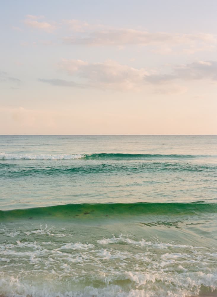 Gentle Ocean Waves by Bethany Young — canvas wall art