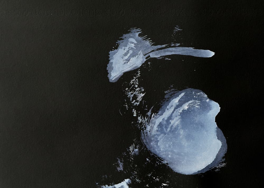 Fluid Abstract Forms by Santhosh ch — canvas wall art