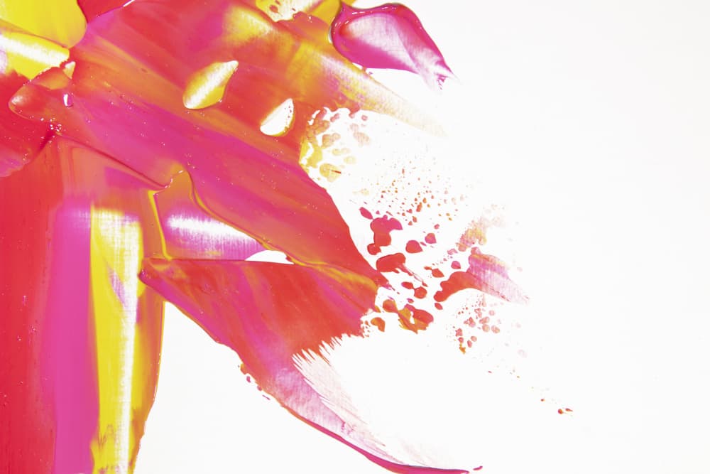 Vibrant Paint Strokes by Julia Ramiro — canvas wall art