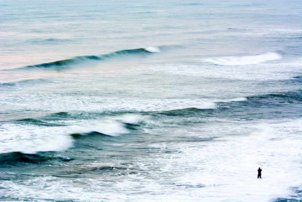 Vast Ocean Solitude by Tal Paz-Fridman — canvas wall art