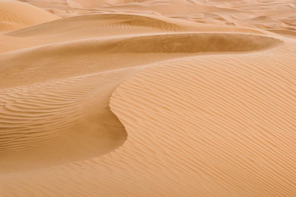 Windblown Desert Dunes by Photolovers — canvas wall art