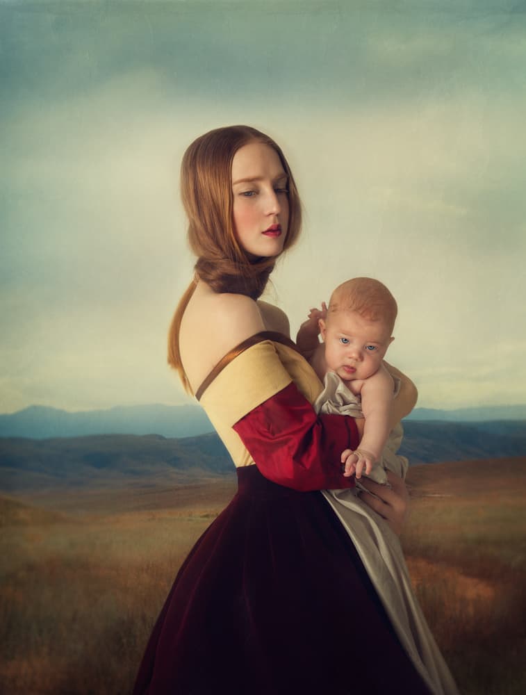 Renaissance Motherhood by Svetlana Melik-Nubarova — canvas wall art