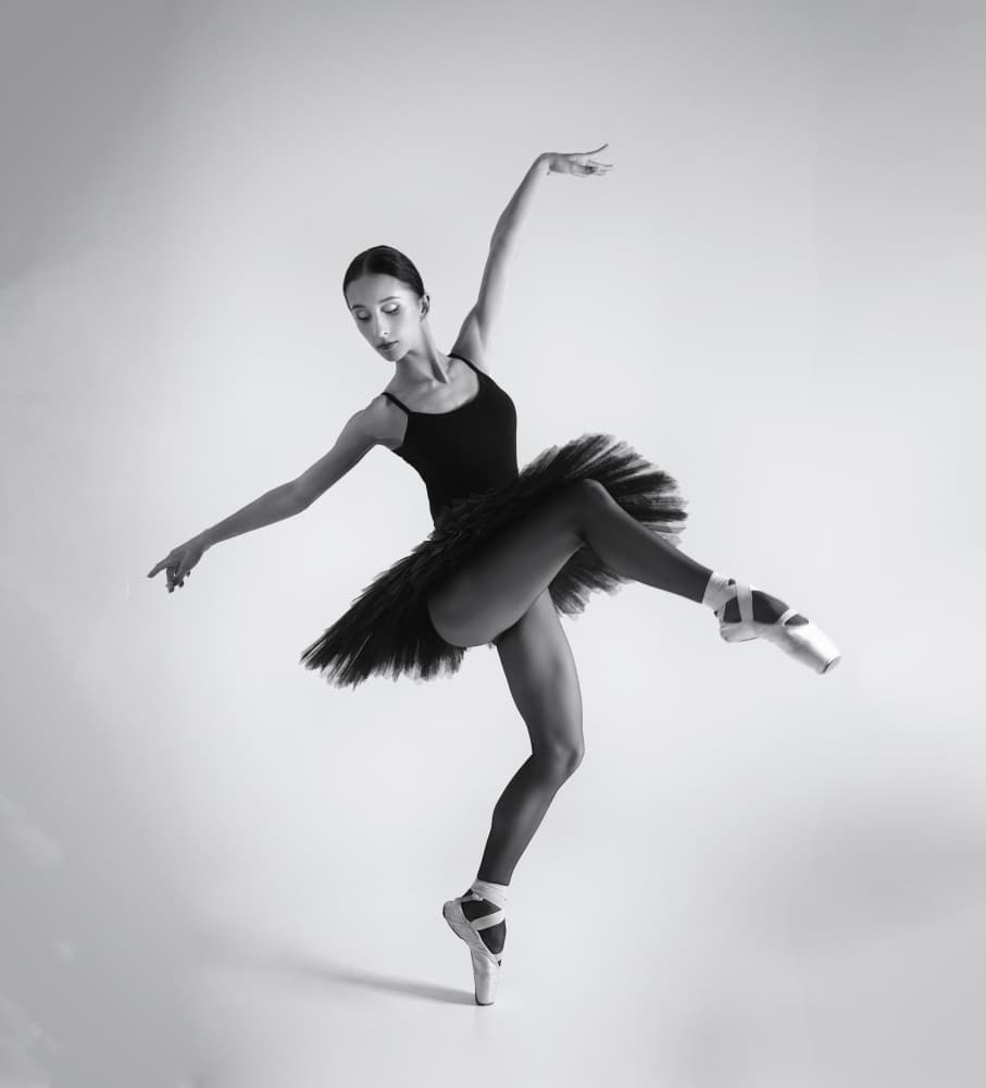 Graceful Ballerina Dance by Alexandr — canvas wall art