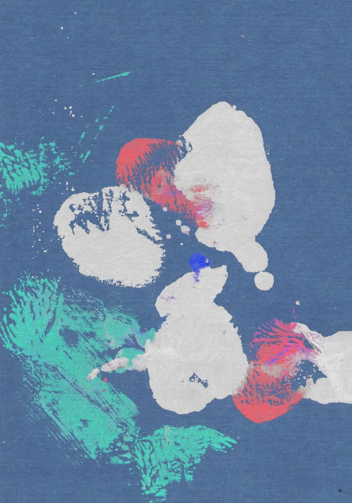 Vibrant Abstract Strokes by Santhosh ch — canvas wall art