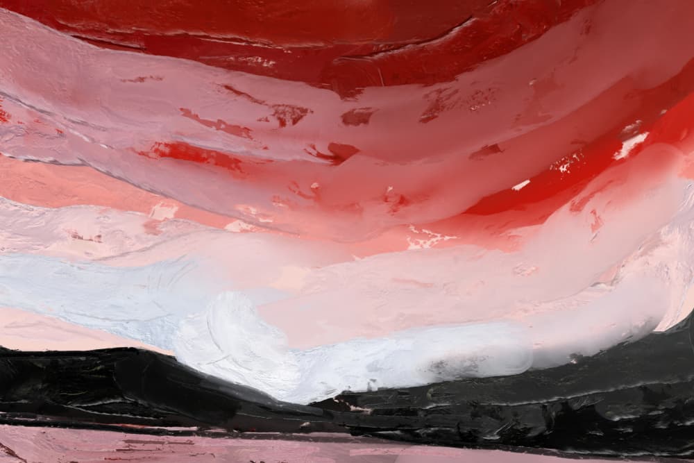 Dramatic Abstract Sunset by Josie George — canvas wall art