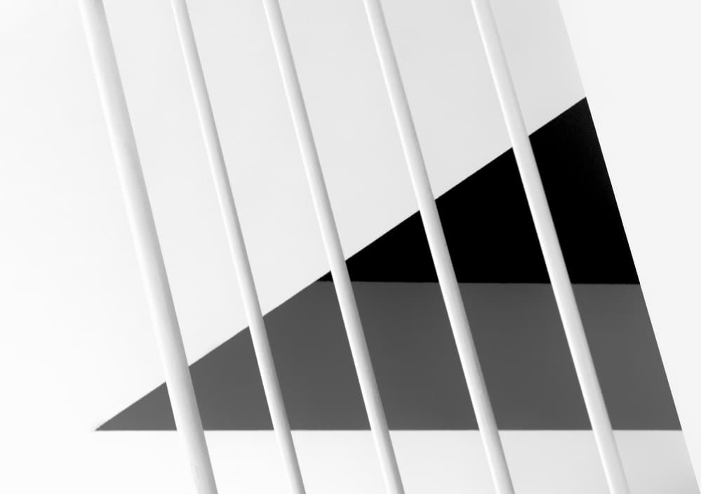 Abstract Geometric Lines by Jeroen van de Wiel — canvas wall art