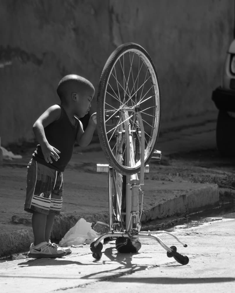 Curious Boy Mechanic by Itzik Einhorn — canvas wall art