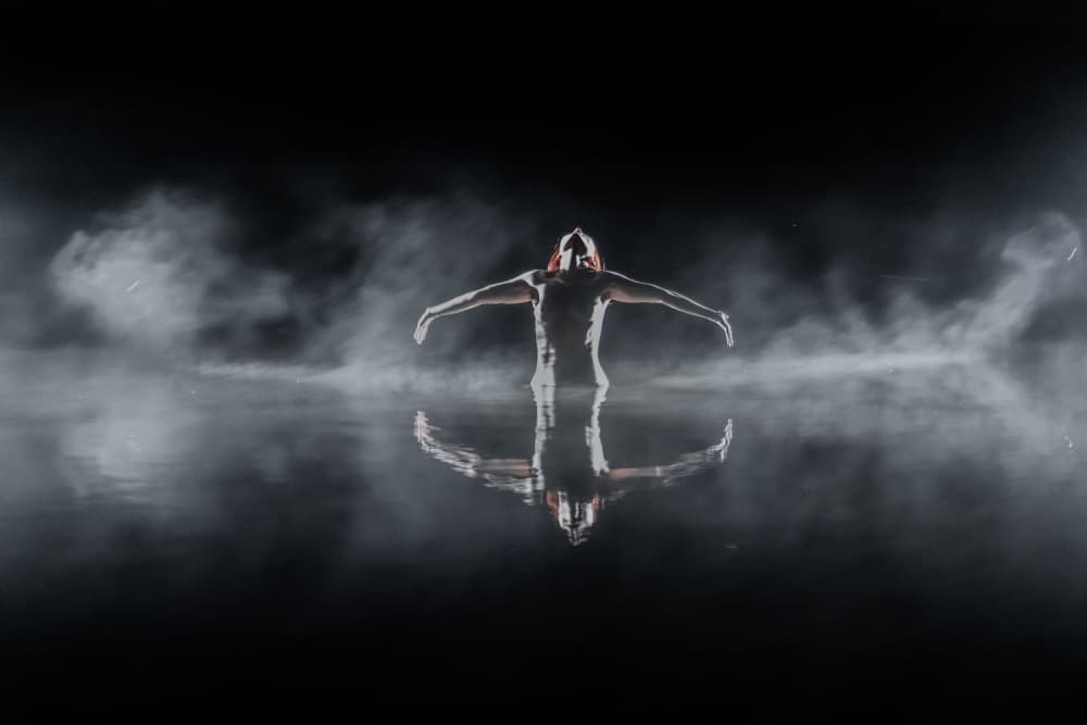 Ethereal Water Dance by Leszek Paradowski — canvas wall art