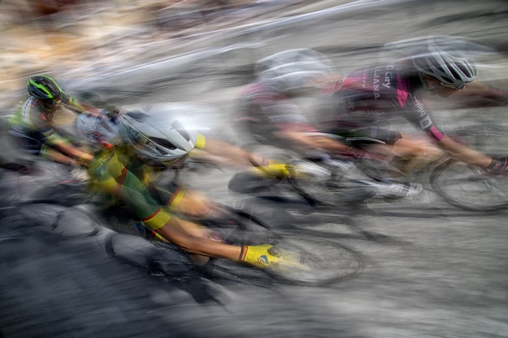 Dynamic Cycling Speed by Milan Malovrh — canvas wall art