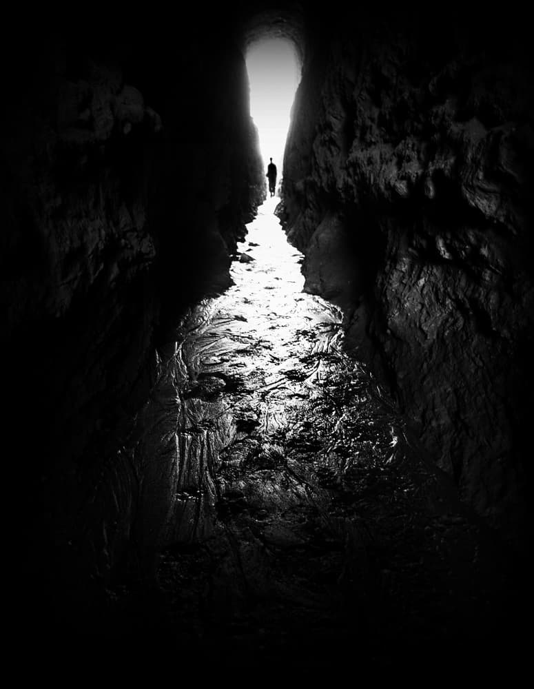 Walking Towards Light by Barré Thierry — canvas wall art