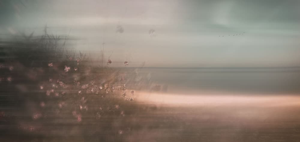Dreamy Coastal Horizon by Sherin.Abdou — canvas wall art