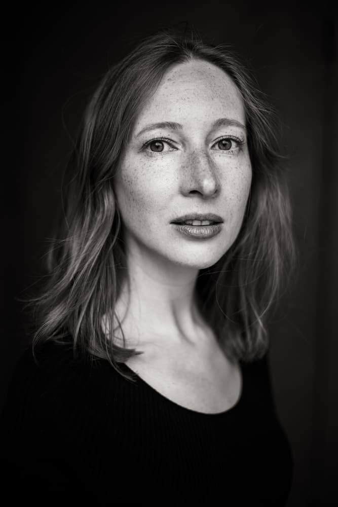 Intimate Female Portrait by Photographer — canvas wall art