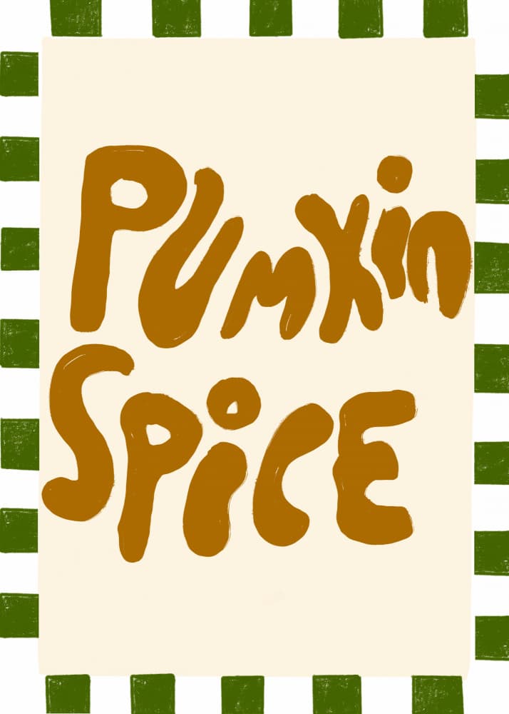 Pumpkinspice by Treechild — canvas wall art