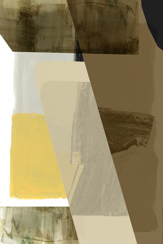 Earth Tone Geometry by cartissi — canvas wall art