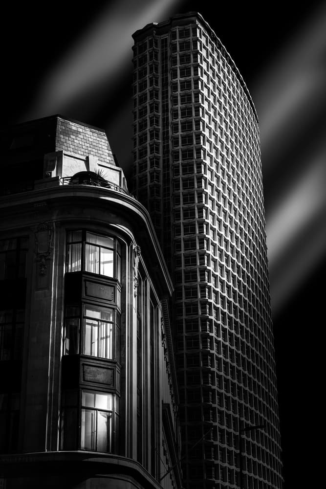 Modern Classic Cityscape by Luigi Greco — canvas wall art