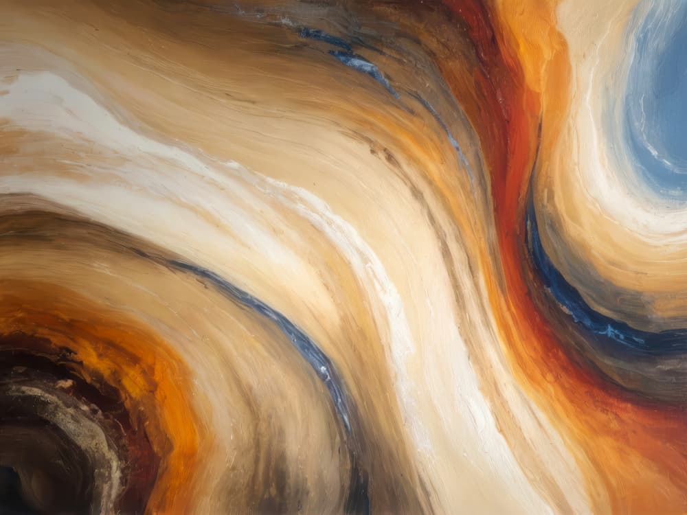 Dynamic Color Flow by Alpenglow Workshop — canvas wall art