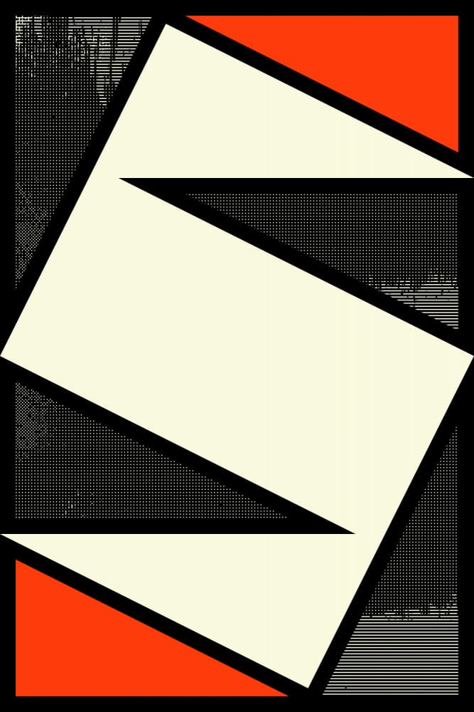 Dynamic Geometric Abstract by Petr Strnad — canvas wall art
