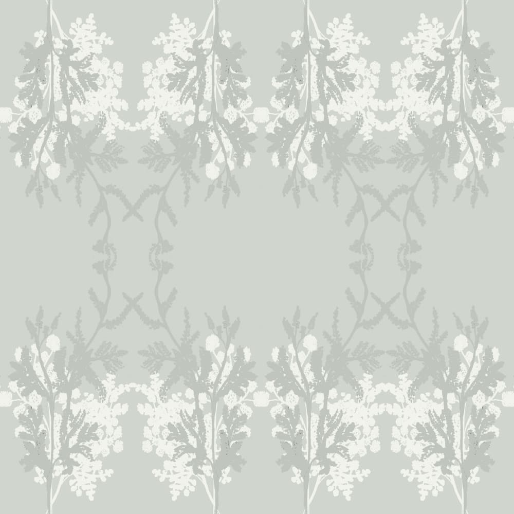 Soft Botanical Symmetry by Gemma Bardot — canvas wall art