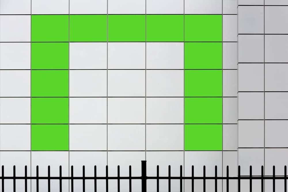 Modern Green Arch by Jan Niezen — canvas wall art