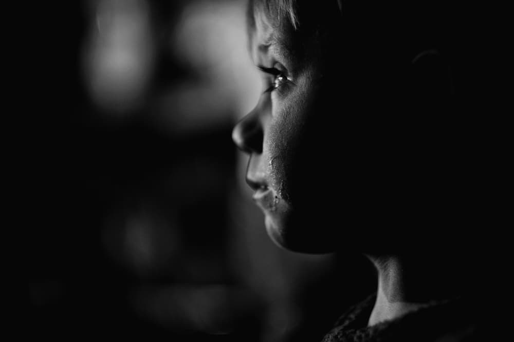Boy's Tears by DAVID MINSTER — canvas wall art