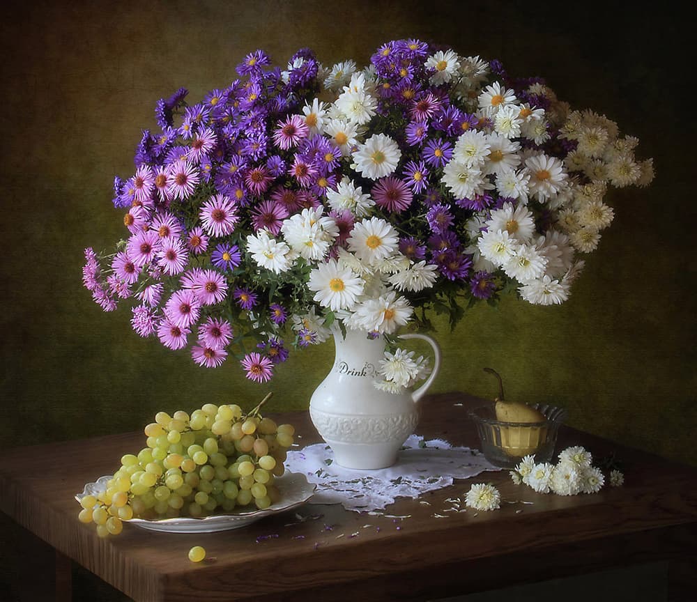Vibrant Autumn Still Life by Tatyana Skorokhod — canvas wall art