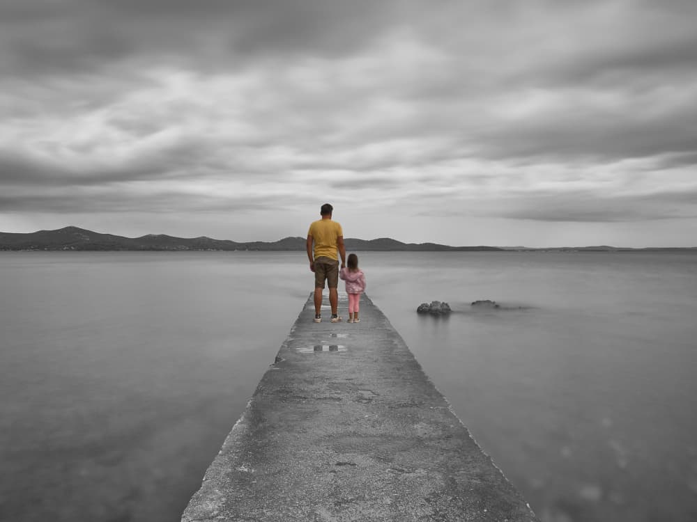 Pier Outlook by Marko Buntic — canvas wall art