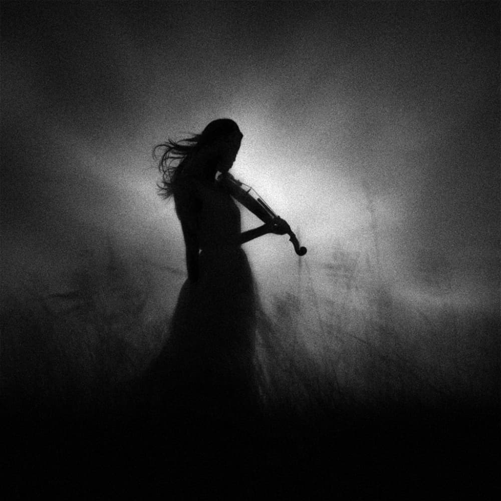 Ethereal Violinist by Ajie Alrasyid — canvas wall art