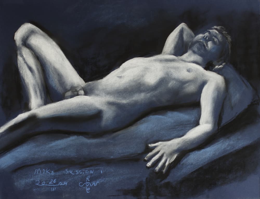 Model Session - 26-03-24 by Corné Akkers — canvas wall art