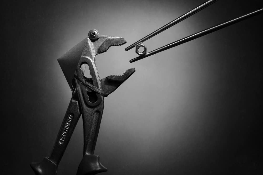 Mechanical Meal by Victoria Glinka — canvas wall art