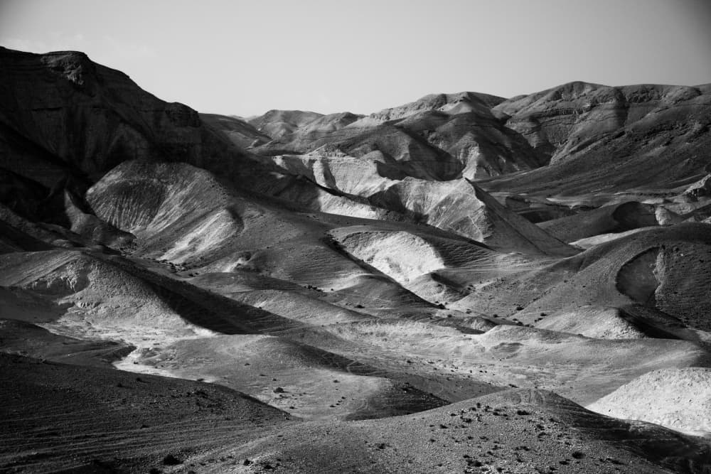 Dramatic Desert Hills by Tal Paz-Fridman — canvas wall art