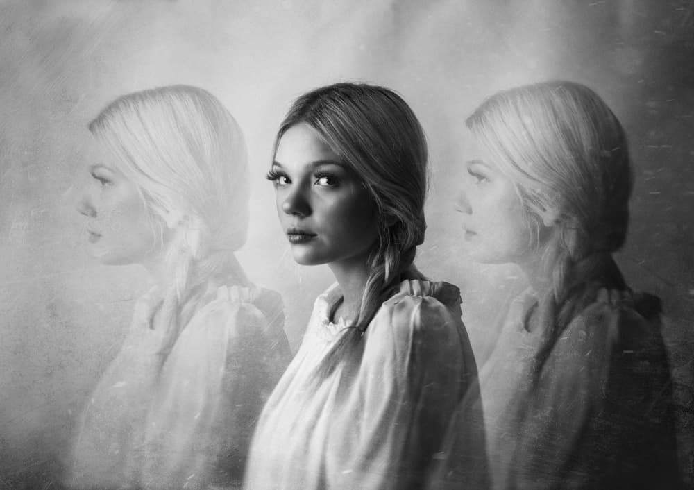 Ethereal Double Exposure by Sandra Ulfig ARPS — canvas wall art