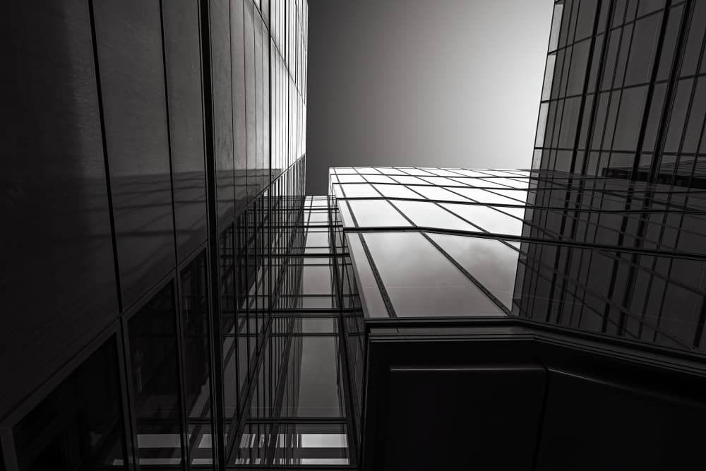 Modern Glass Geometry by Roland Weber — canvas wall art
