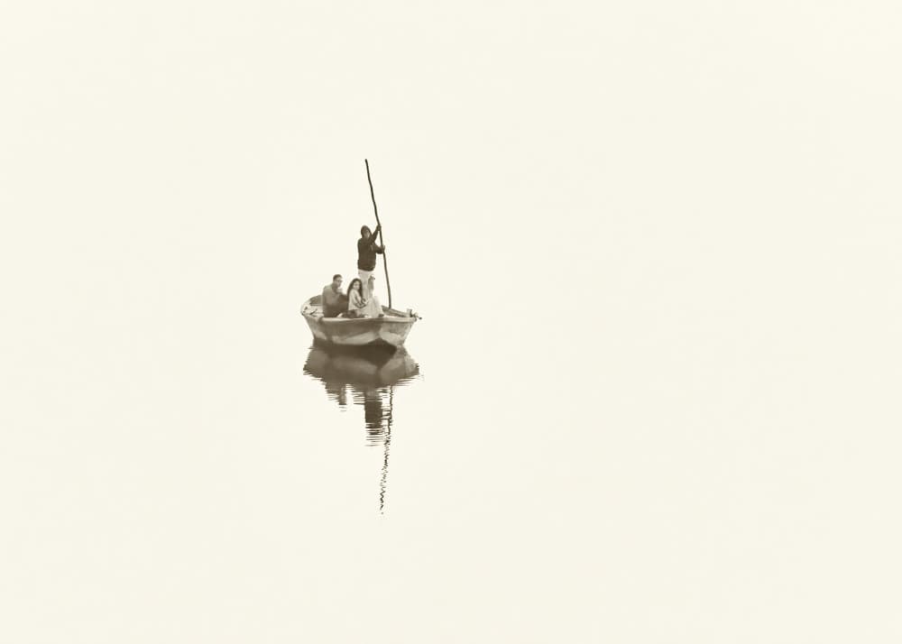 Serene Water Reflection by Susan Moss — canvas wall art