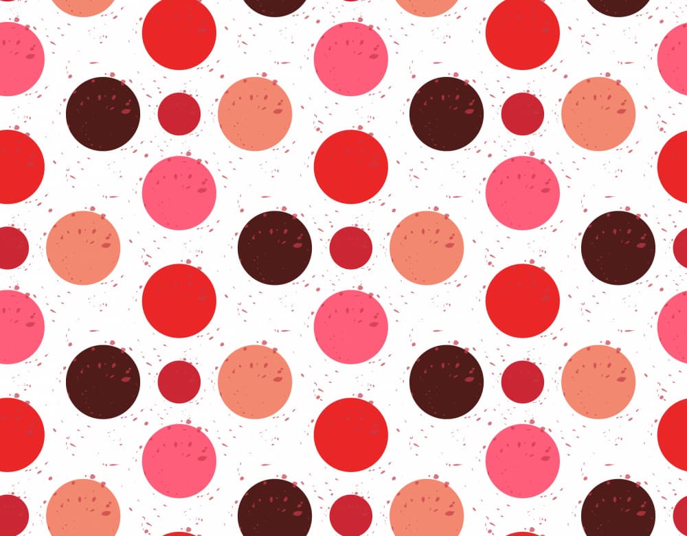 Colorful Textured Dots by Marika Barsrsind β canvas wall art