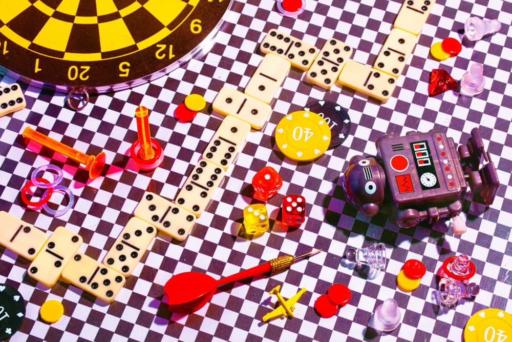 Retro Game Collection by Julia Ramiro — canvas wall art
