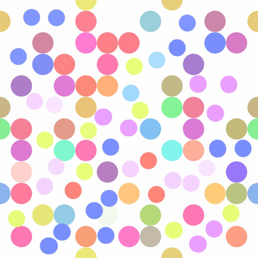 Colorful Pastel Circles by Josie George — canvas wall art