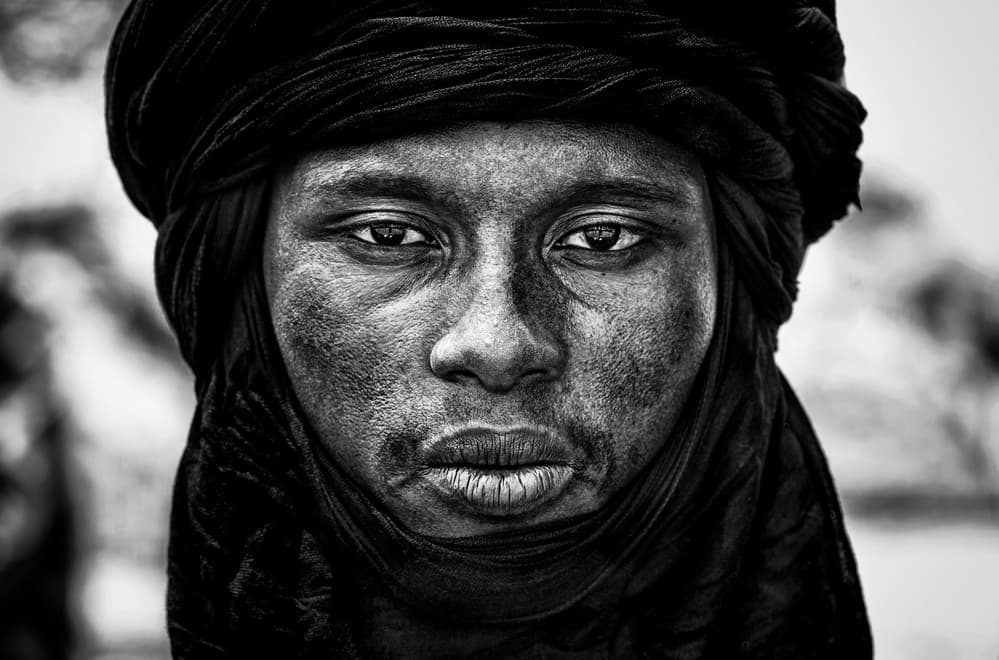 Intense Desert Portrait by Joxe Inazio Kuesta Garmendia — canvas wall art