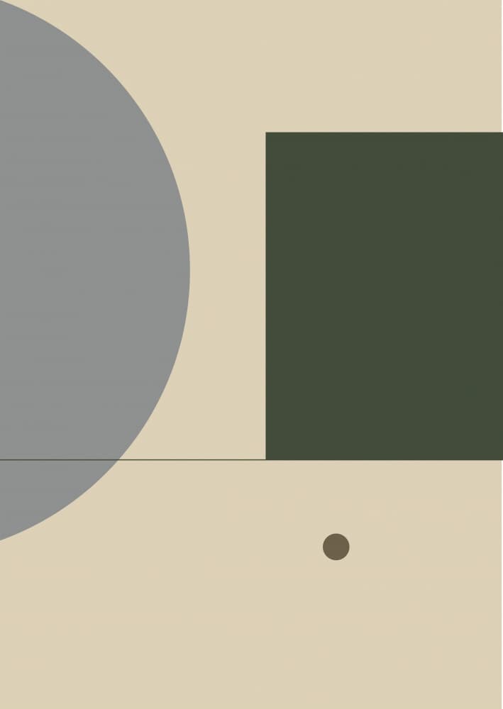 Geometric Balance by Nilesh Kulkarni — canvas wall art