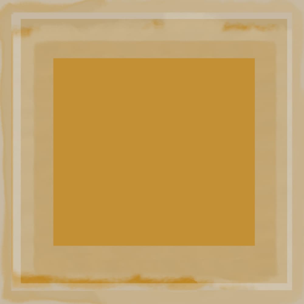 Golden Abstract Layers by Dina Dankers — canvas wall art