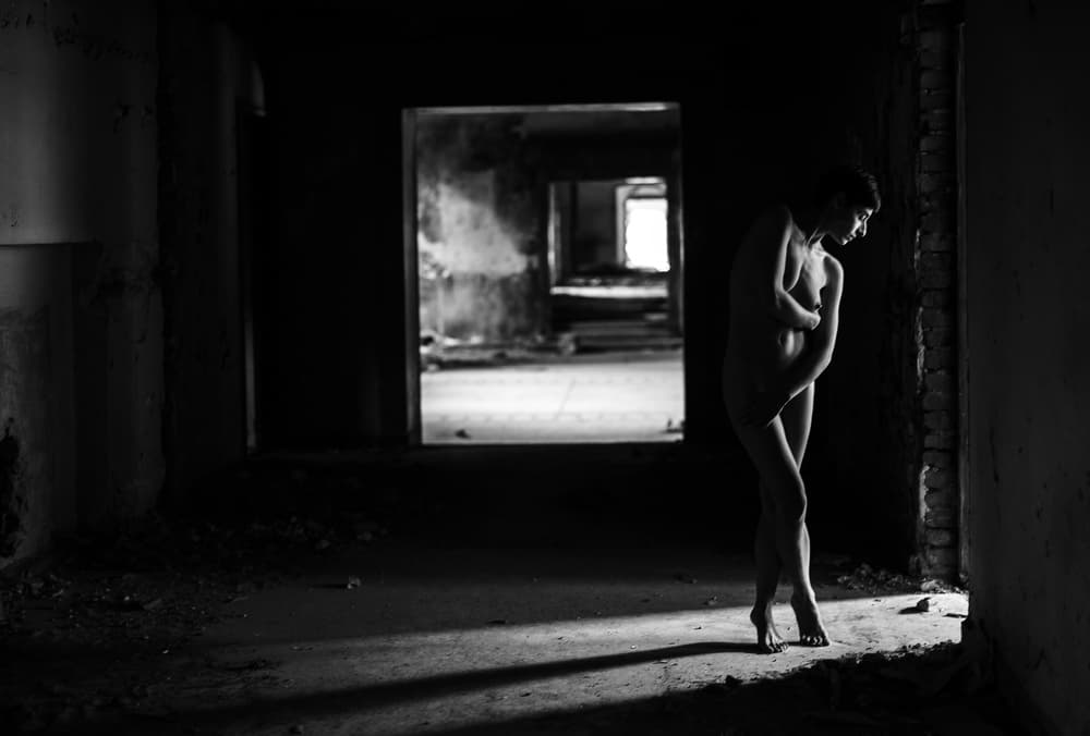 Maternity Light and Shadow by Thanakorn Chai Telan — canvas wall art