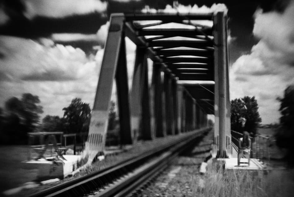 Vintage Railway Bridge by Codrin Lupei — canvas wall art