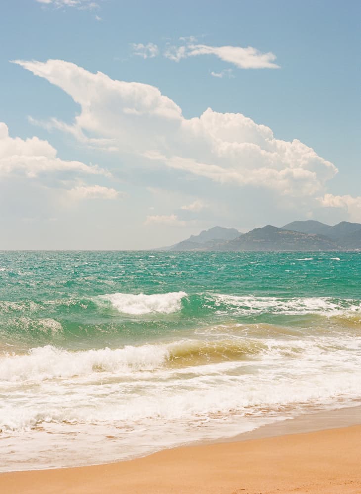 Turquoise Ocean Beach by Bethany Young — canvas wall art